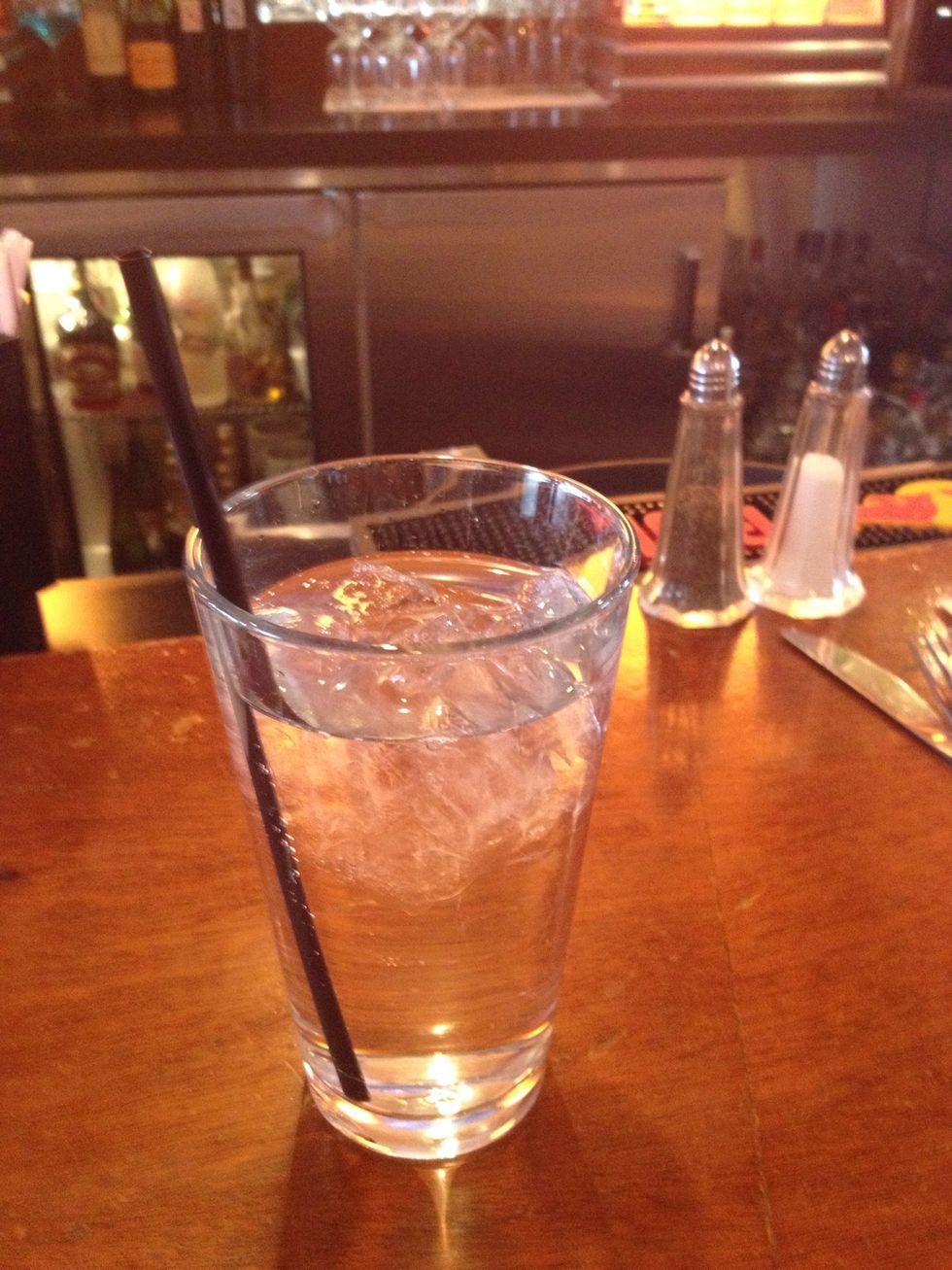 Drink another large glass of water.