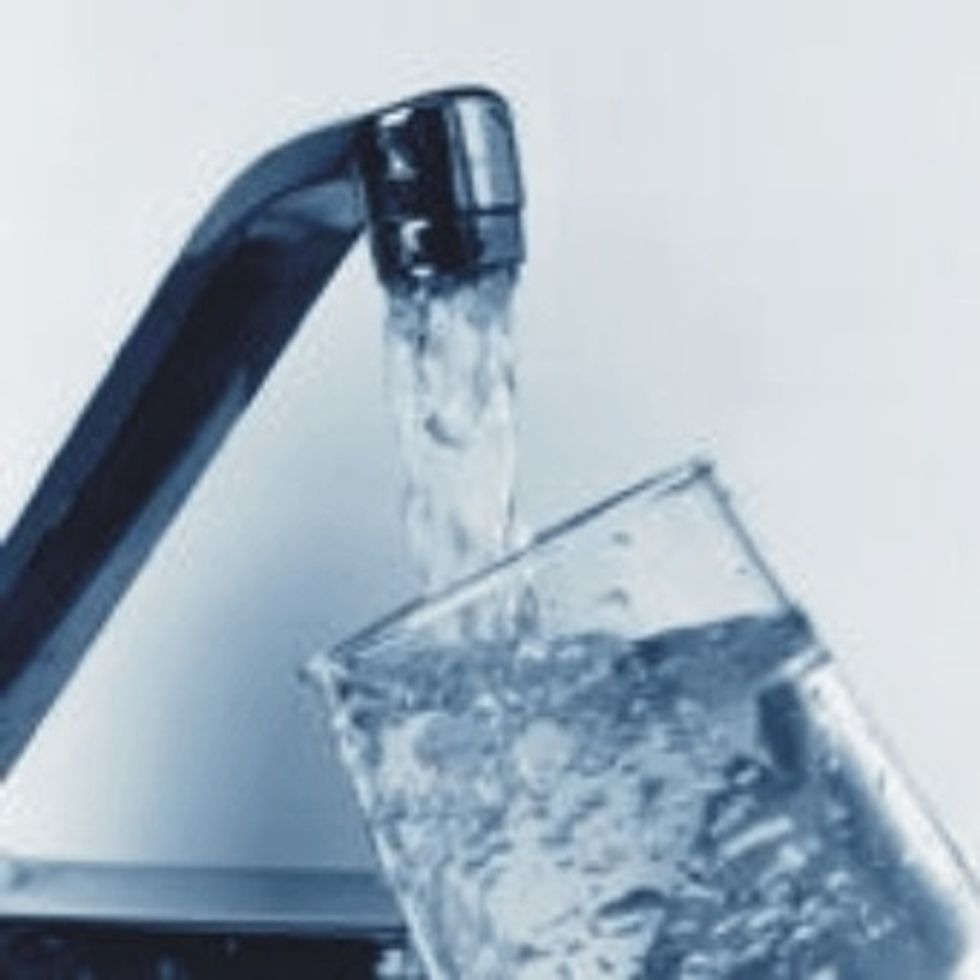 Drink plenty of water 6-8 glasses will do