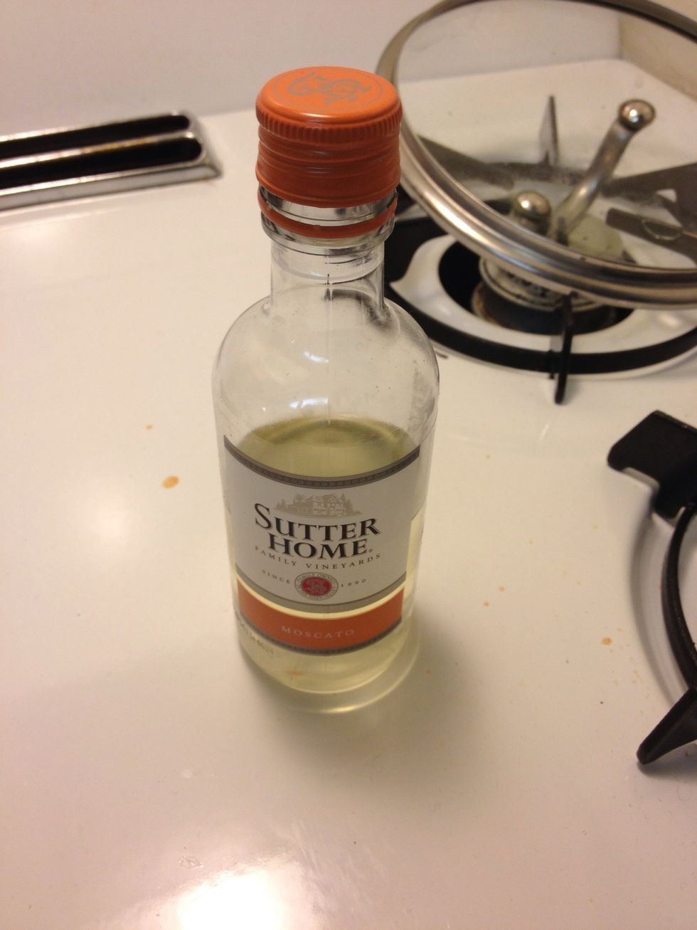 Drink the rest of the Moscato.