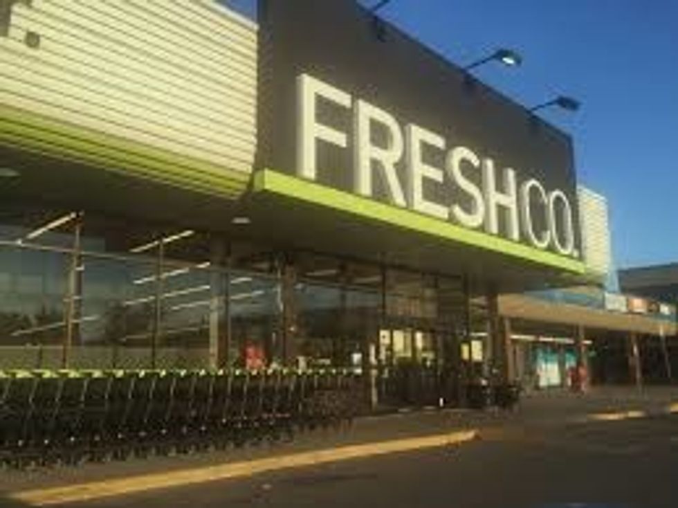 Drive your car {or walk} to a store were you can get the ingredients. Look for all the ingredients you need if you can't find them then ask someone who works there for help.