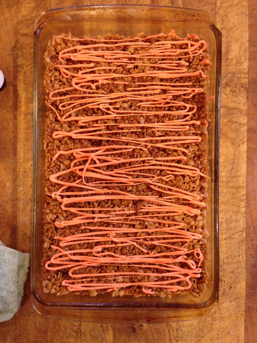 drizzle on bars.... :)