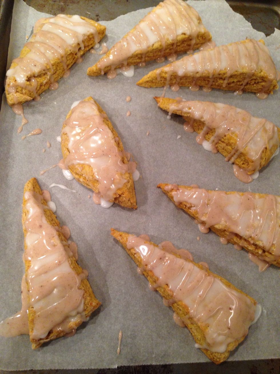 Drizzle over scones