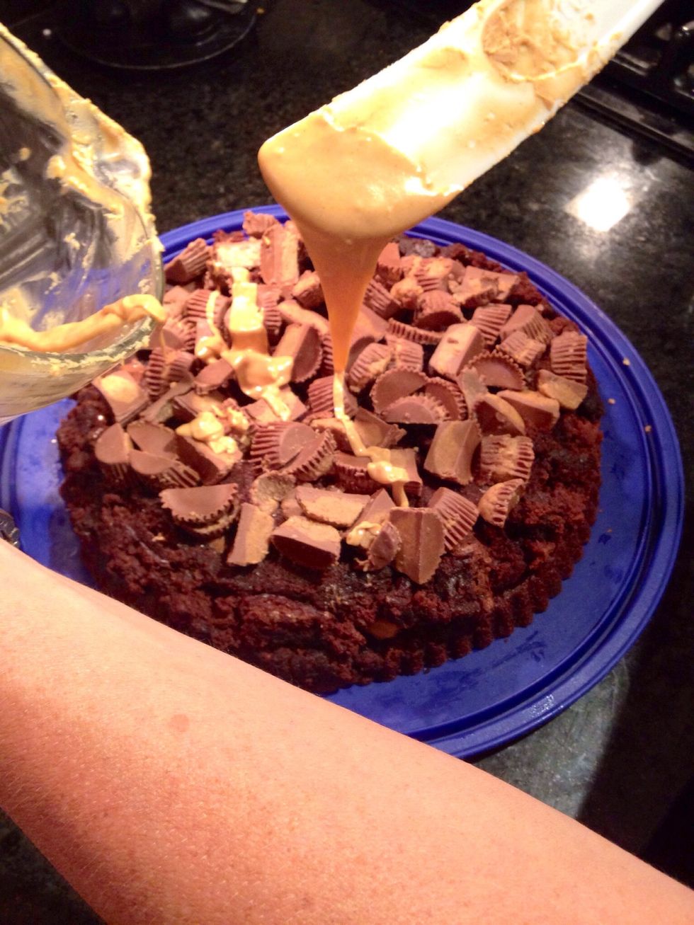 Drizzle Peanut Butter on Top