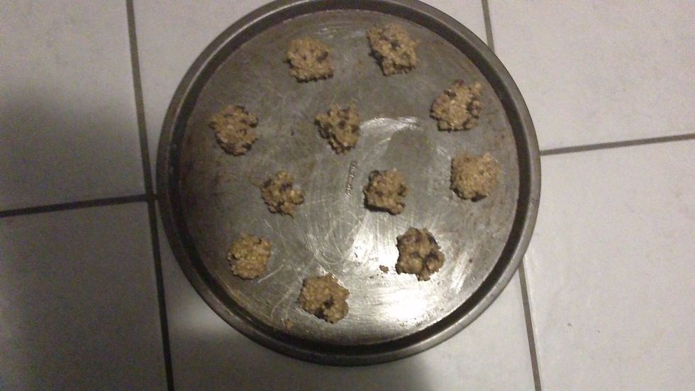 Drop dough by rounded tablespoonfuls, 2 inches apart, onto two baking sheets. Bake until cookies are golden brown but still soft, 12 to 16 minutes, rotating sheets halfway through.