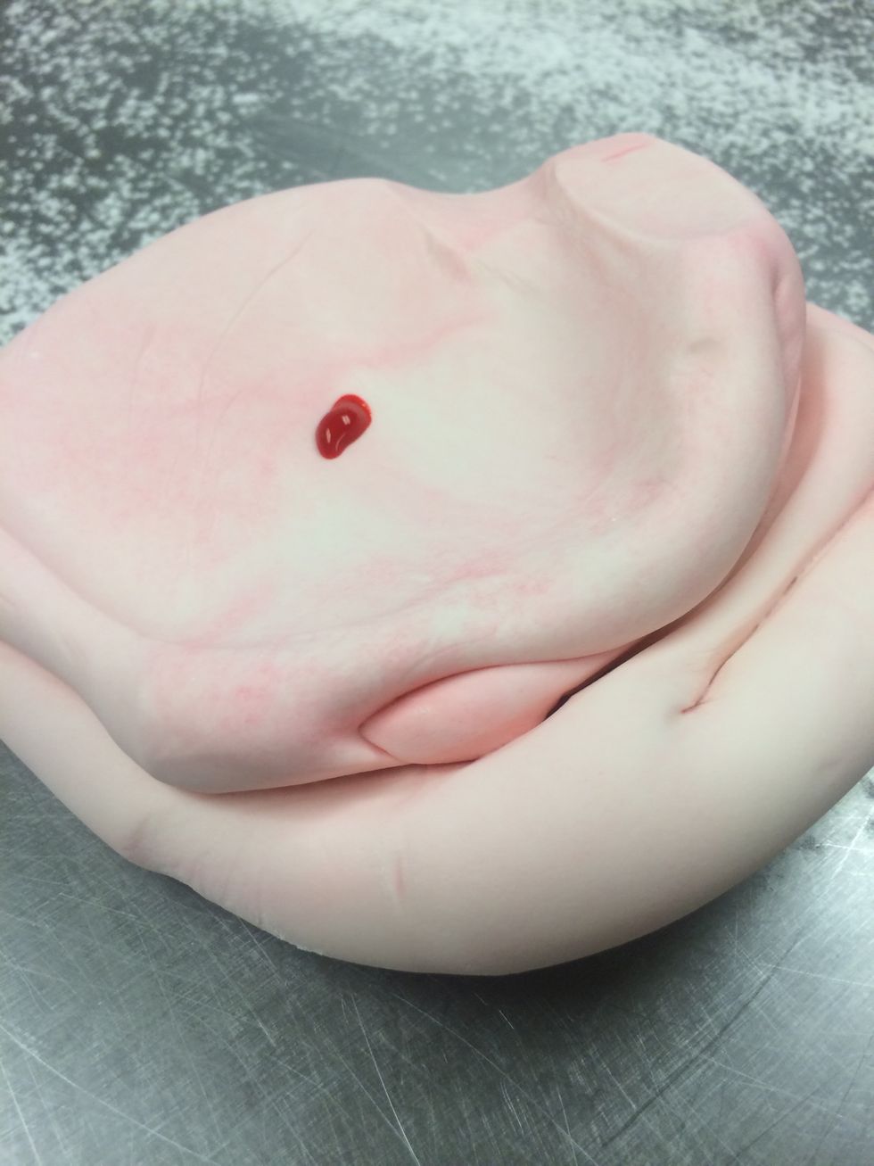 Drop number 2.  I also like to wear rubber or latex gloves to keep my hands from turning colors.