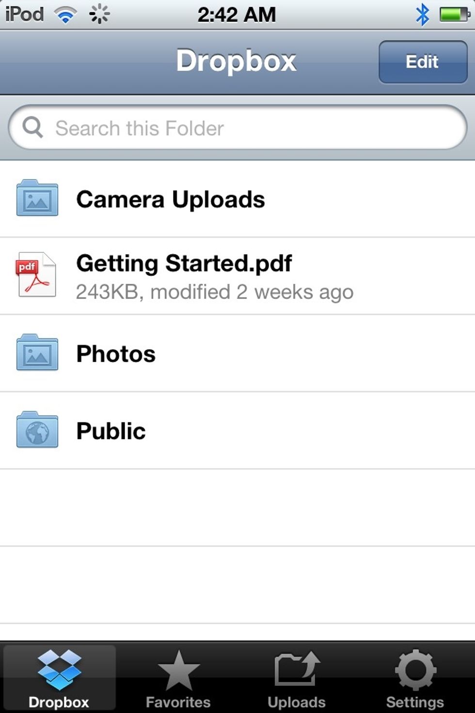 DROPBOX is the best way to share and transfer files. Install DROPBOX on your MAC, PC, or LINUX computer, and easily transfer photos, music, documents, movies, and more between your devices.