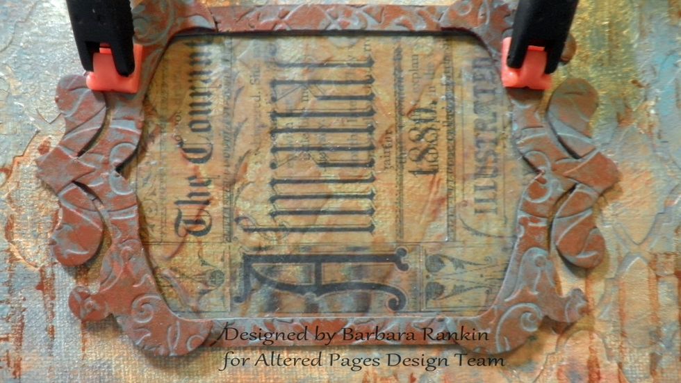 Dry fit the pieces and mark the strips for cutting so that they will lay flat on either side of the corners. I used a couple of clamps to hold the corners in place while I measured the strips.