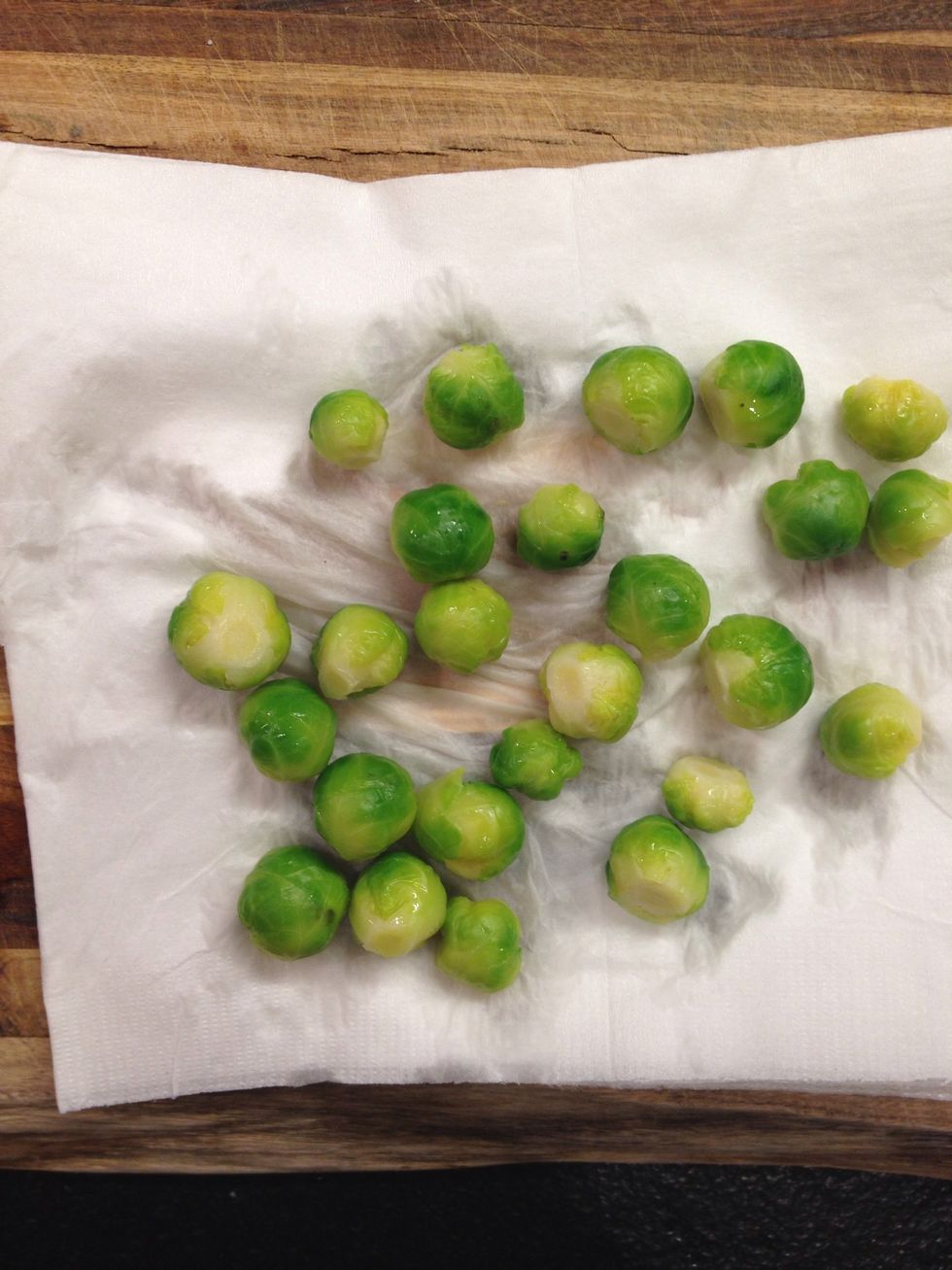 Dry. If you are looking for a healthy preparation just use them like that. (Not chilled)