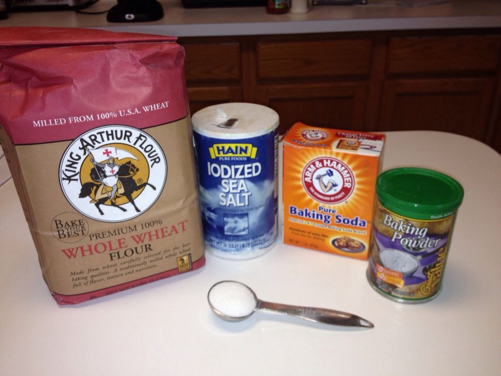 Dry ingredients.
