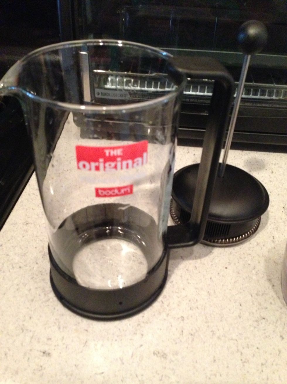 Dry it up, and pull the top off to the side.