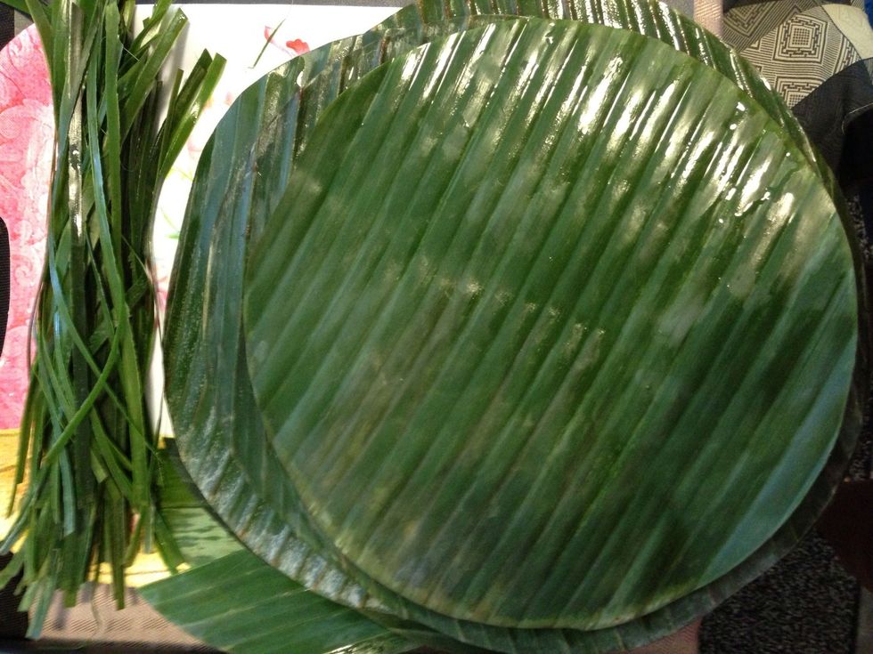 Dry the leaves
