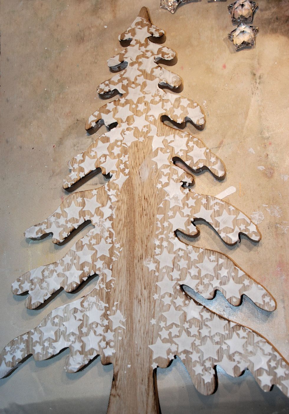 Dry with the heatgun and do also the back.