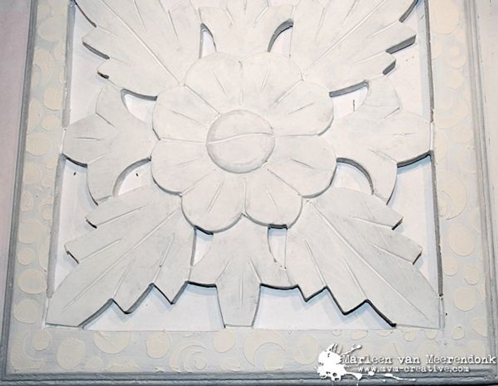 Dry with the heatgun.