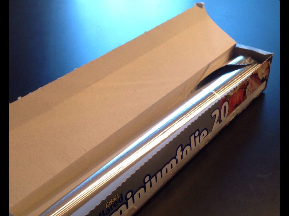 Du beh\u00f6ver f\u00f6rst aluminiumfolie.