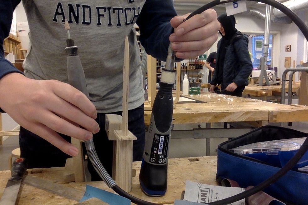 du kam ocks\u00e5 anv\u00e4nda en dremel