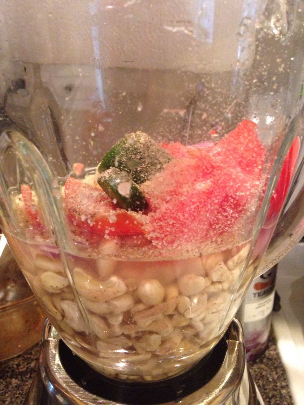 Dump everything into a blender and blend, baby, blend!