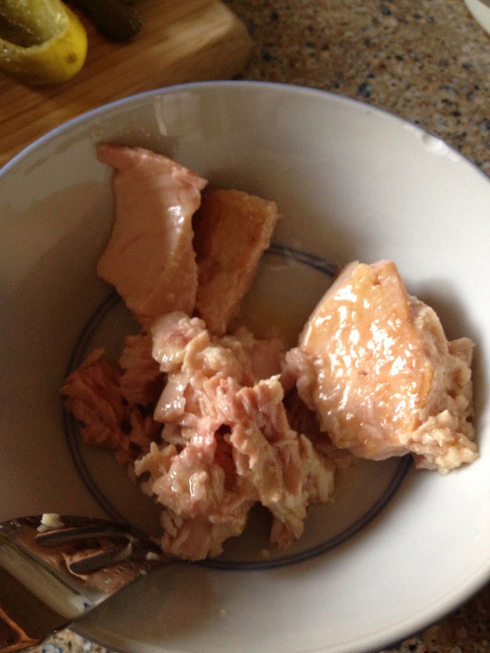 Dump it into a bowl...