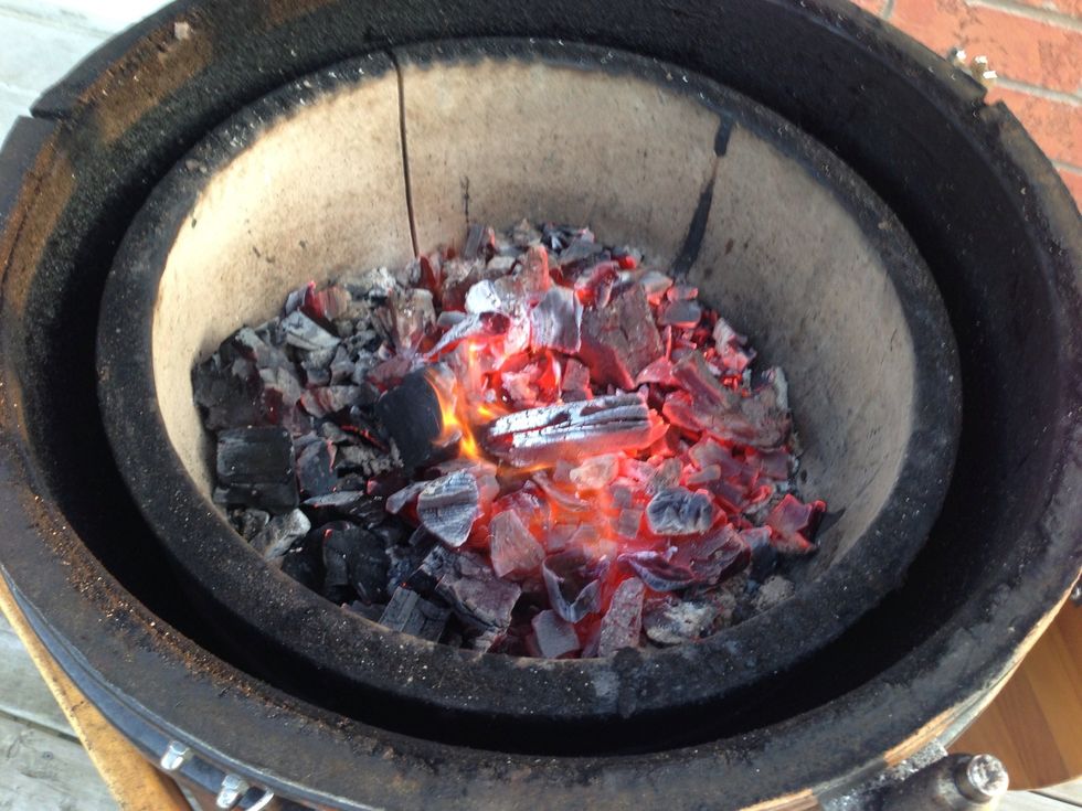 Dump them coals in!