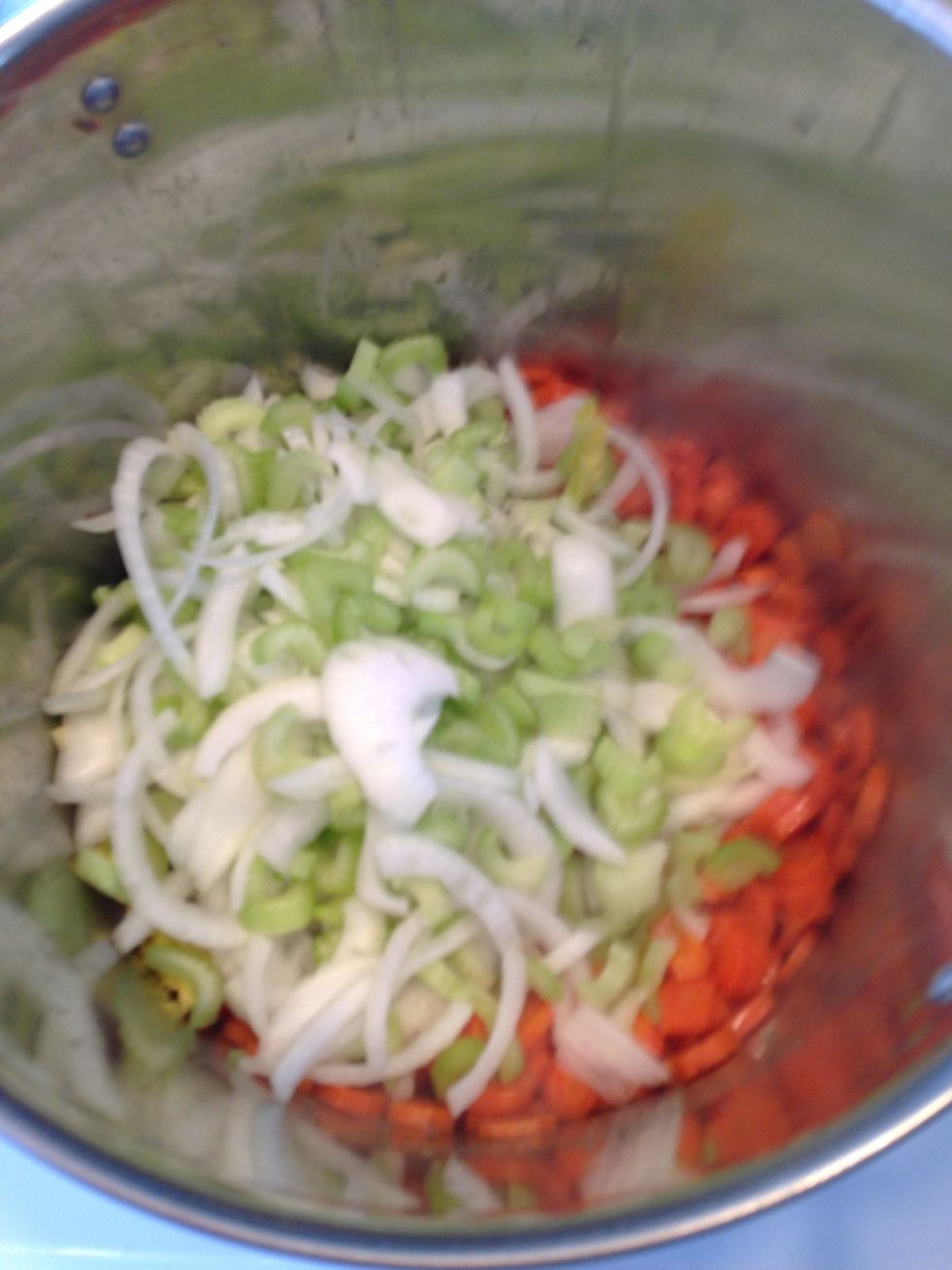 Dump them in and stir.