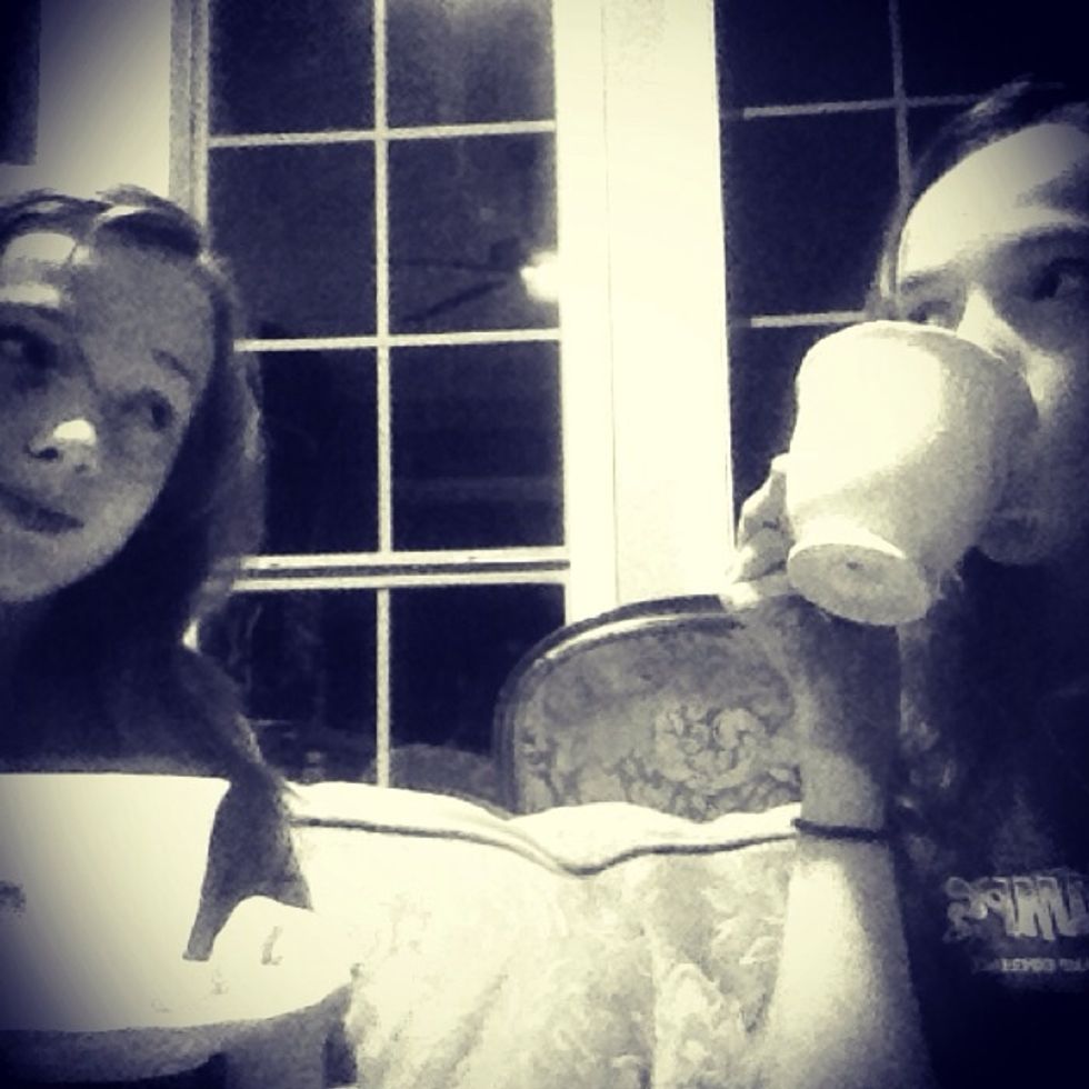 Duplicate yourself. It catches my attention!