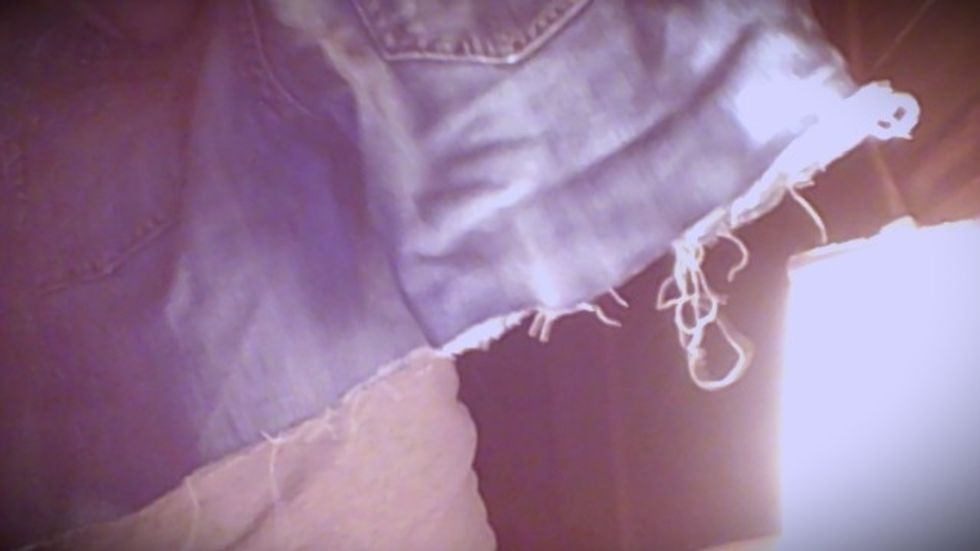 during the pulling process you may have to cut some strings for a more professional look