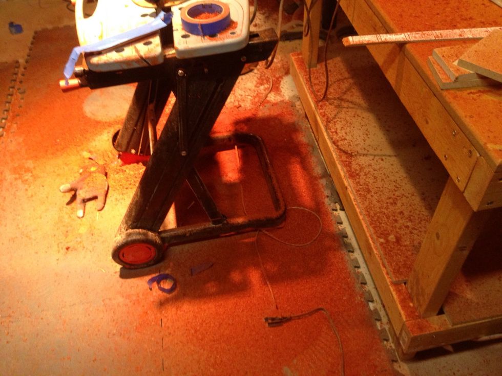 Dust field from MARS.