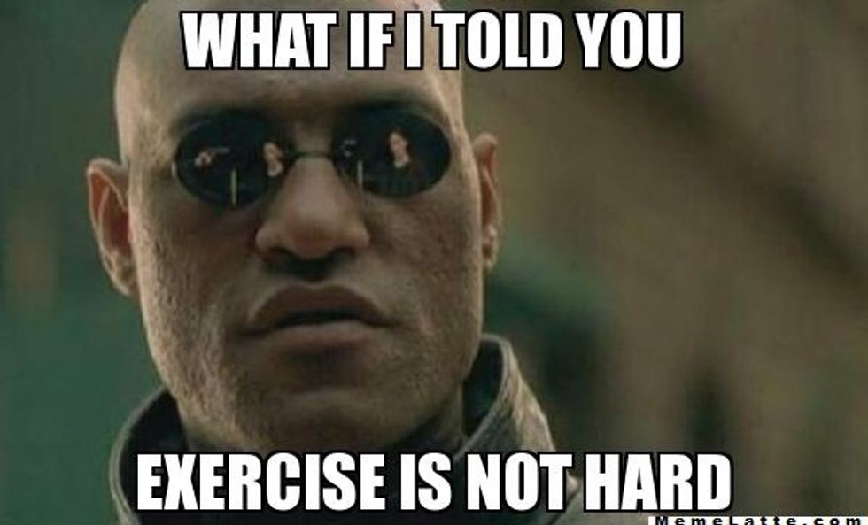 Each exercise is split into 3 twenty second intensity/speed levels: easy, medium and max. Do all 10 exercises, take a 2 minute rest, hydrate and do the entire set again in reverse.