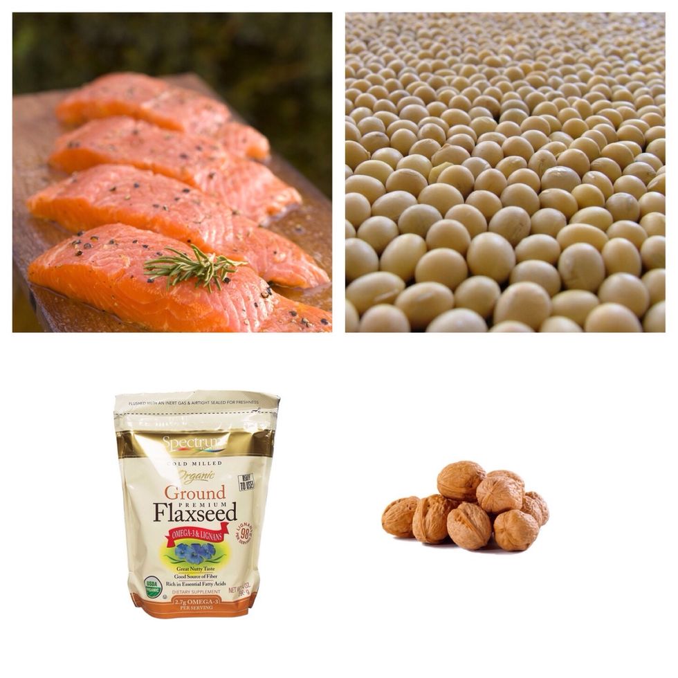 Eat foods high in omega 3 fatty acids. Your skins natural barrier is made with this, and it helps to retain moisture. Salmon, soybeans, ground flax seeds, and walnuts are packed full of omega 3.