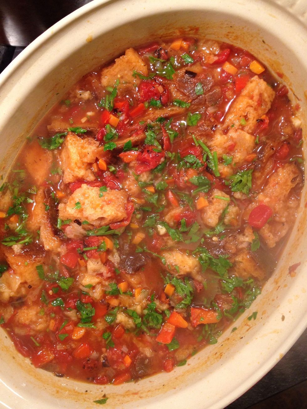 Eat it with some tomato soup on the side.