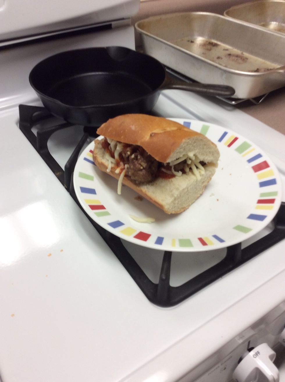 Eat the finished product