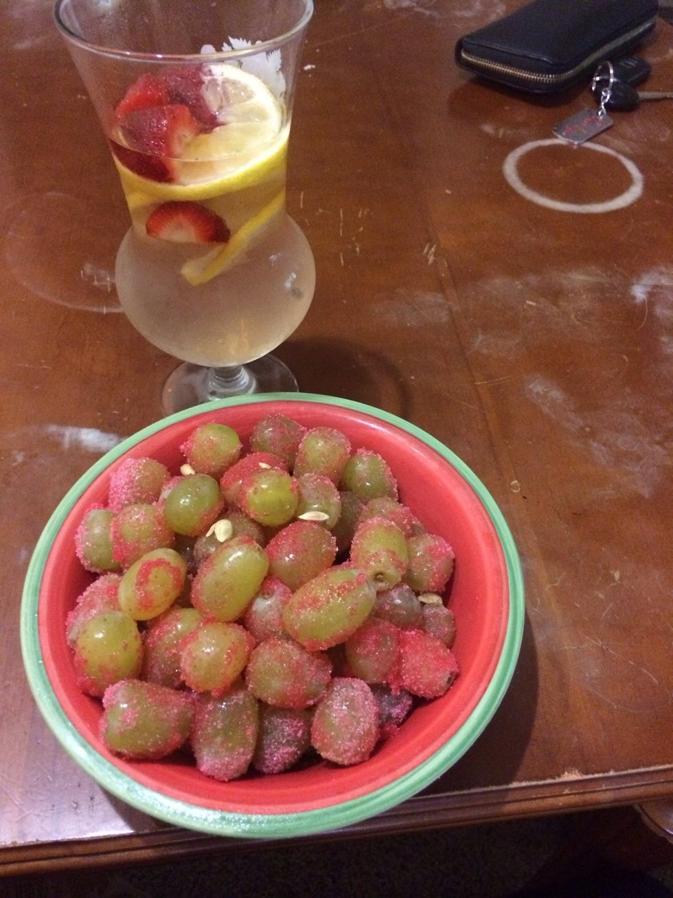 Eat up! They're delicious and great for hot summer days :)