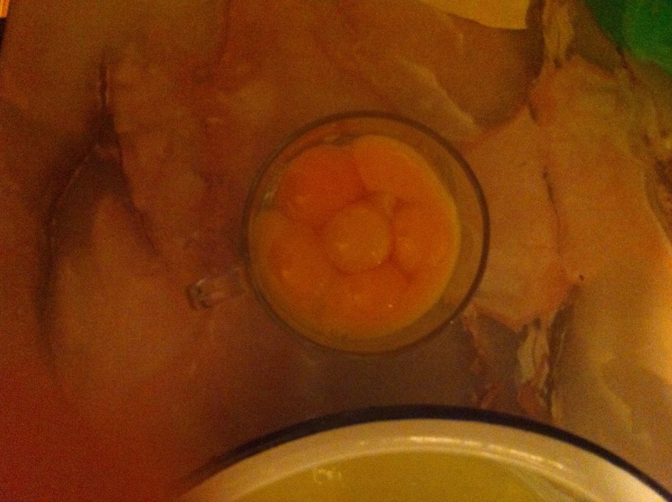 Edd egg yolk step by step