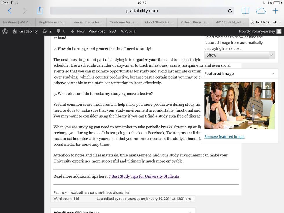 Edit. The draft right within WordPress and click Publish when you've completed any changes/additions you wish to make. It's only takes a few minutes to complete a new post.