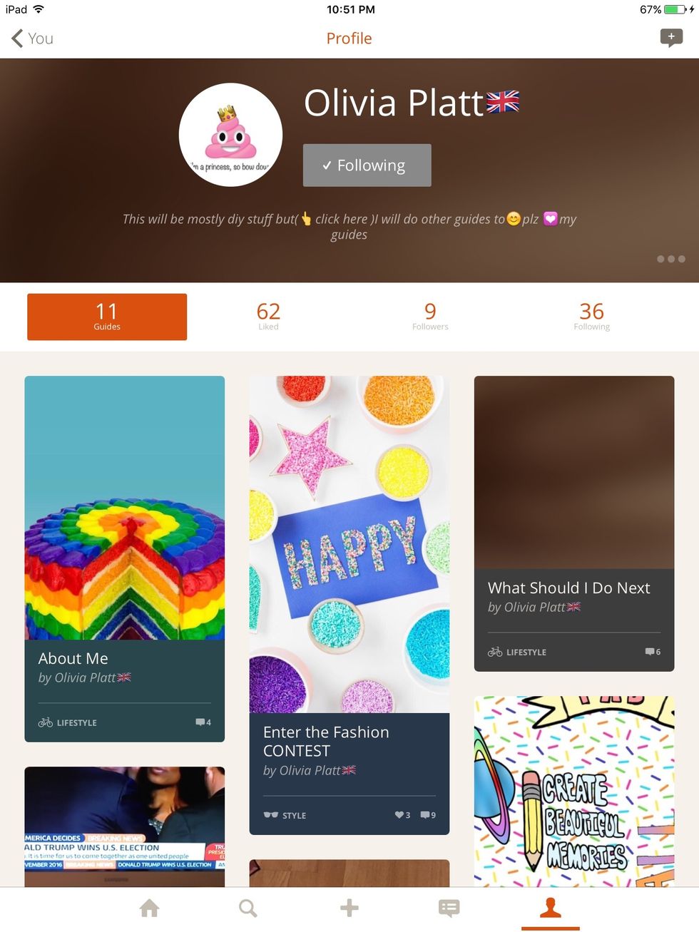 Eight is Olivia Platt she is super awesome follow her