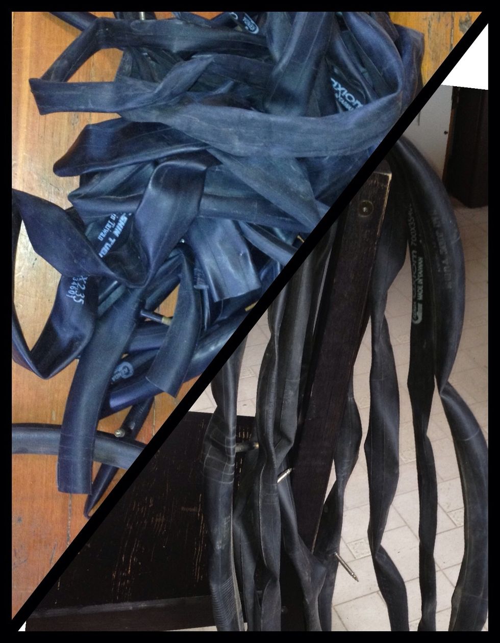 How to make jewelry from bicycle inner tubes B+C Guides