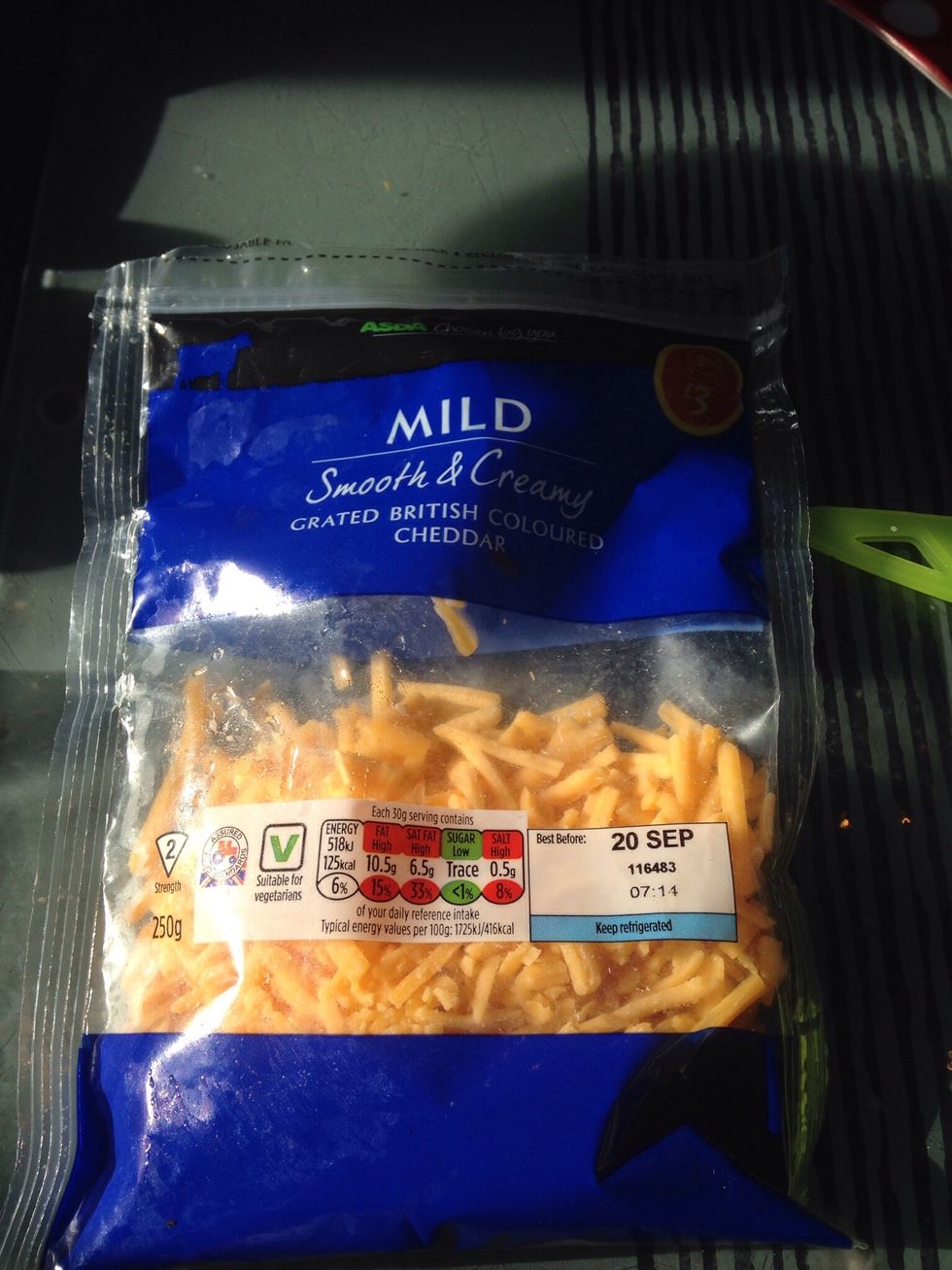Either grate your cheese or use pre grated ...much quicker