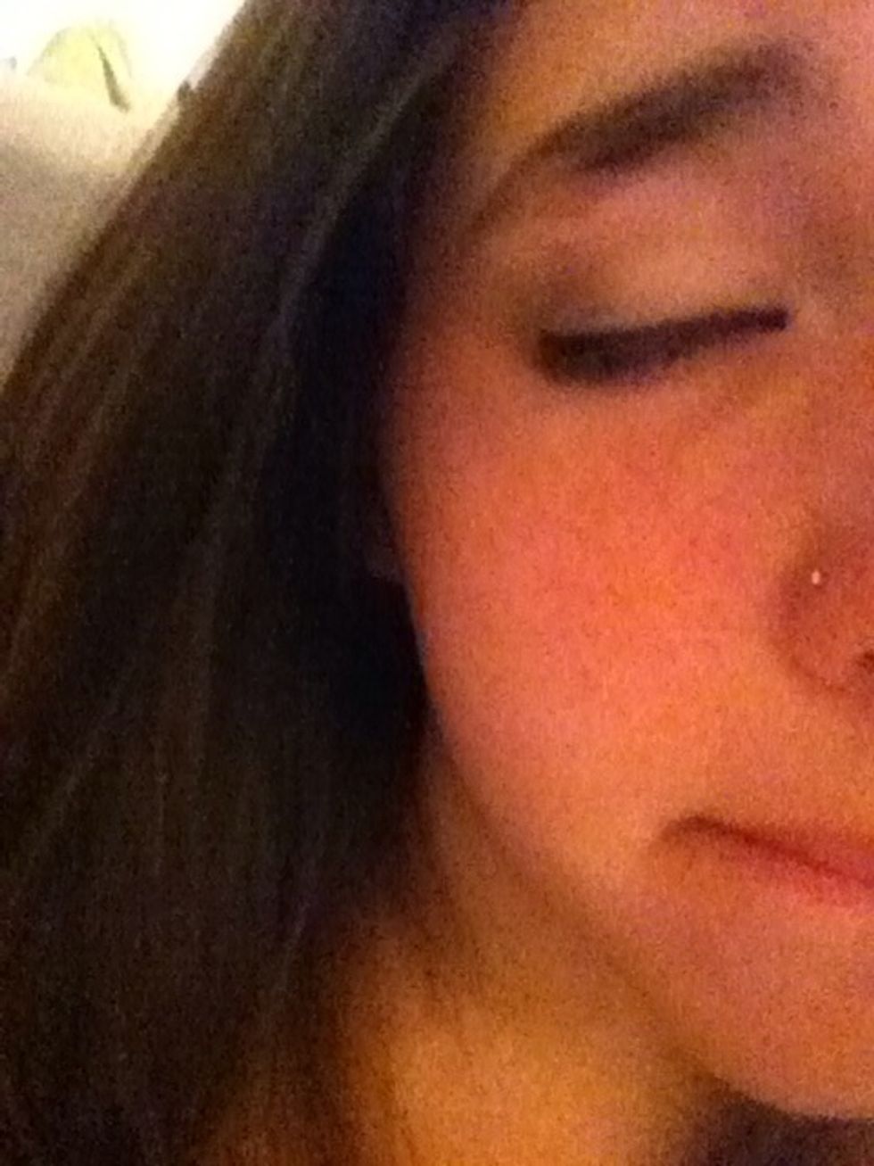 either the normal strait line way,