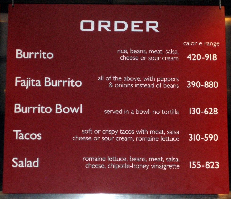 El restaurante tiene un seleccion de platos principales.