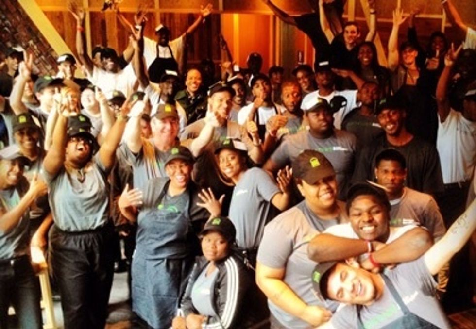 El servicio en Shake Shack es muy r\u00e1pido y bueno.