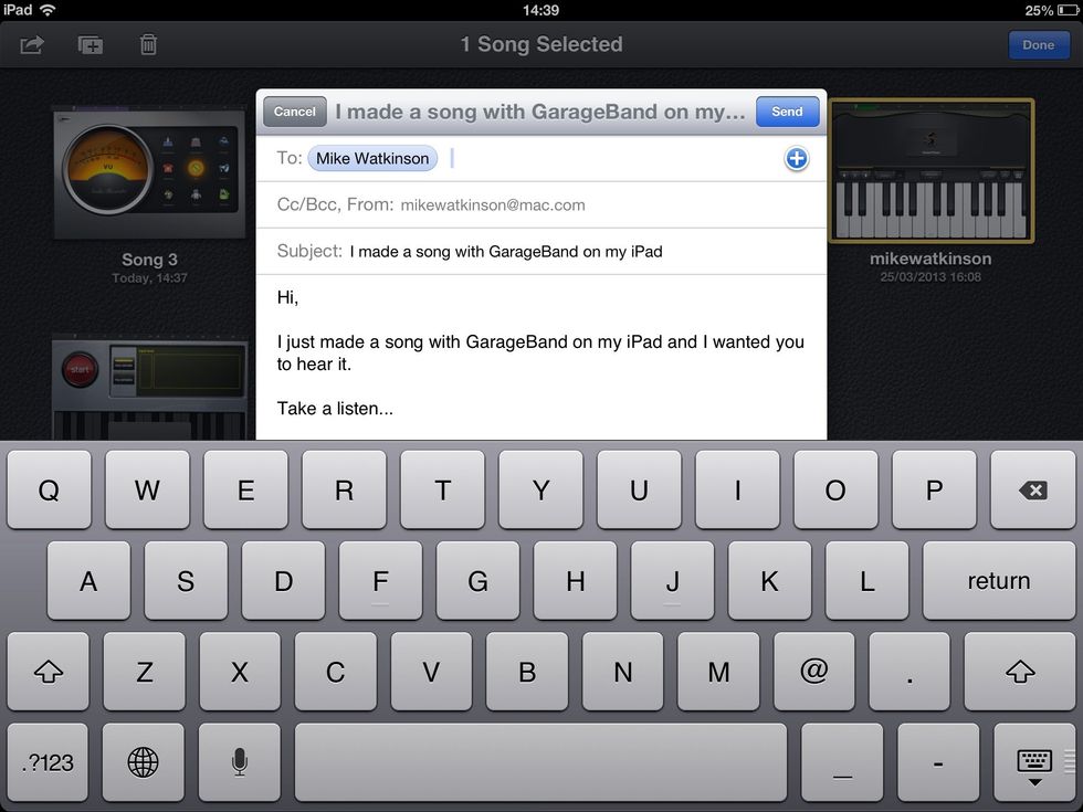 Email it to yourself