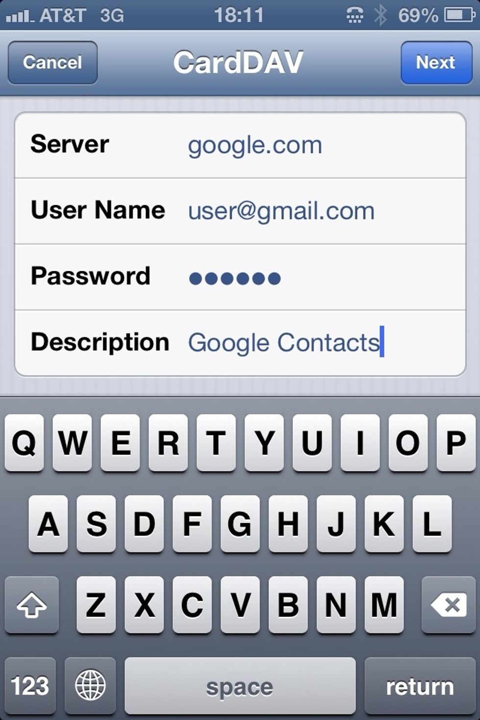 email username & password is given to you from your google apps admin or your ISP. If it is a FREE Gmail account - it is just the Gmail Address.