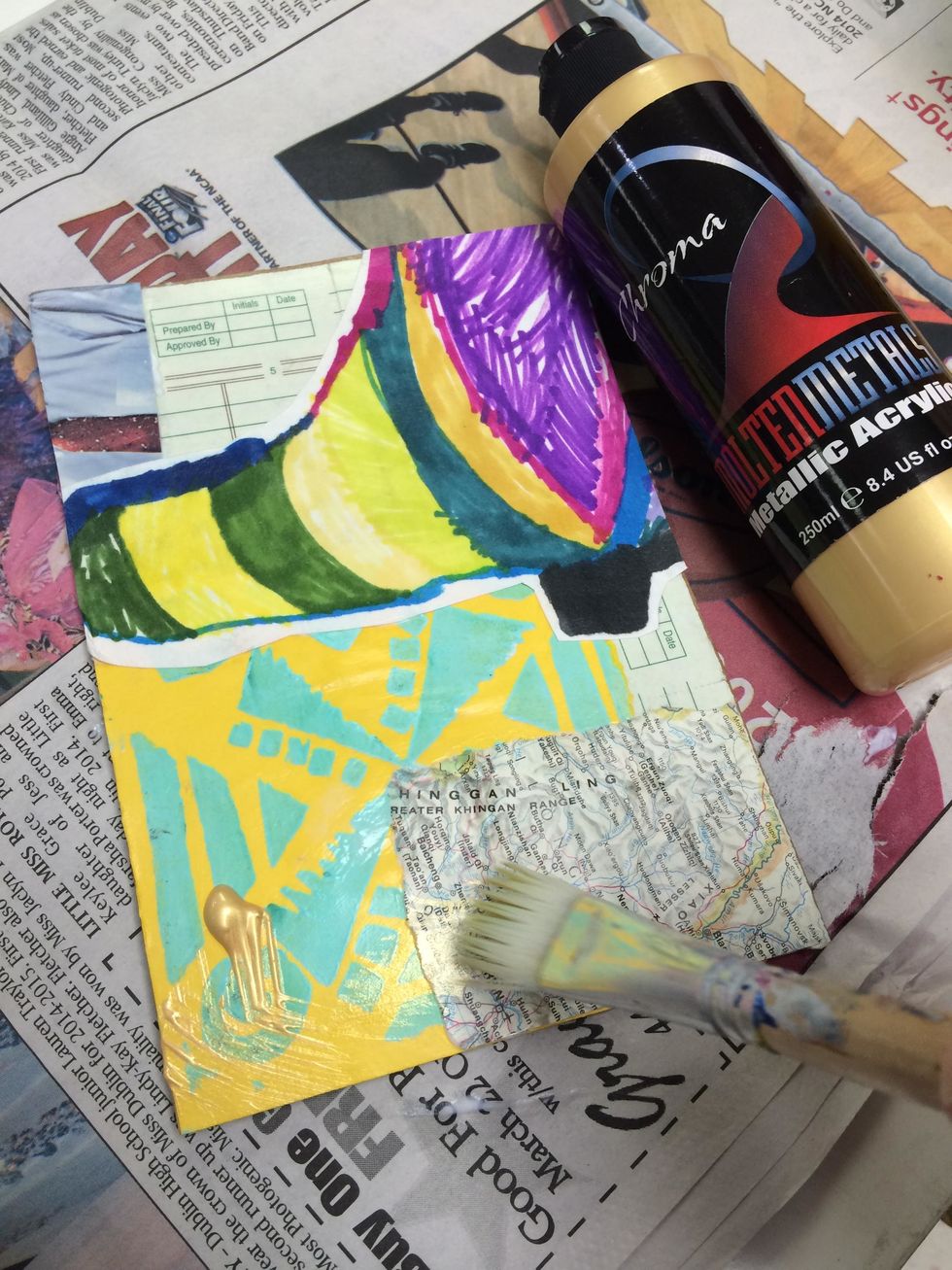 Embellish with paint if desired.