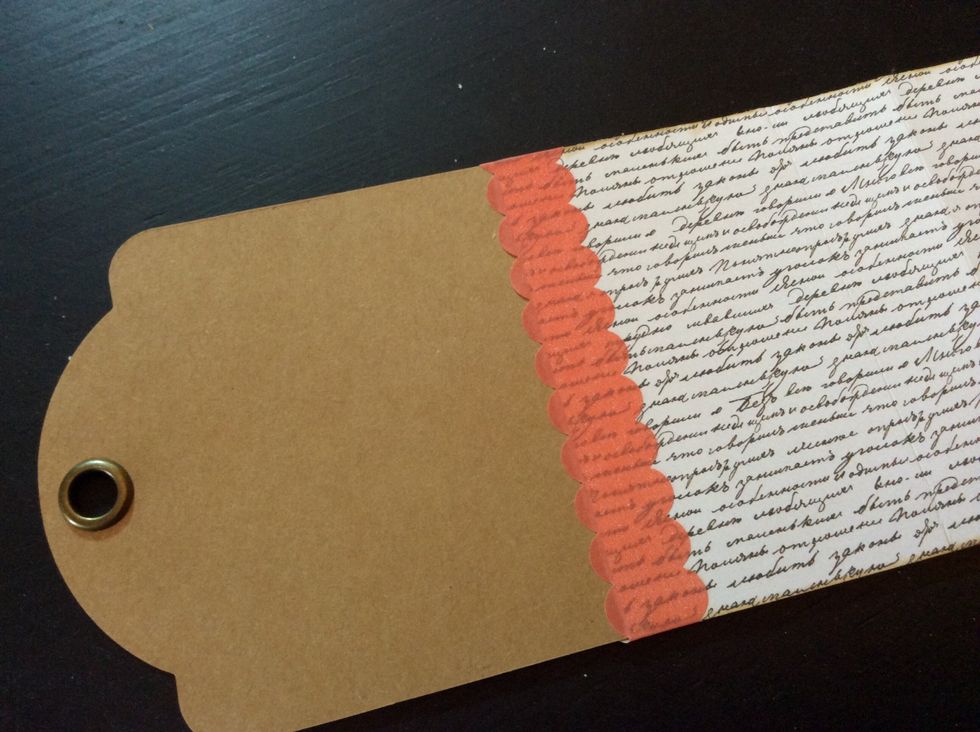 Embellish with washi tape.
