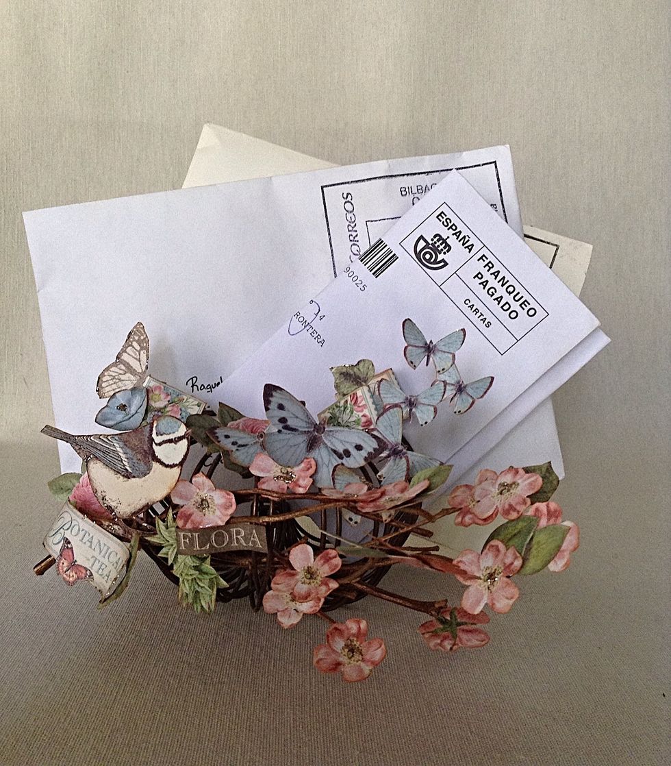 Embellish your letters with this organizer!!!