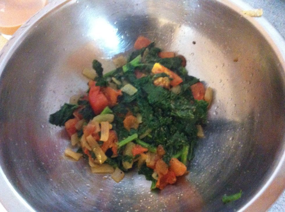 Empty Kale party mix into bowl. This is only temporary.