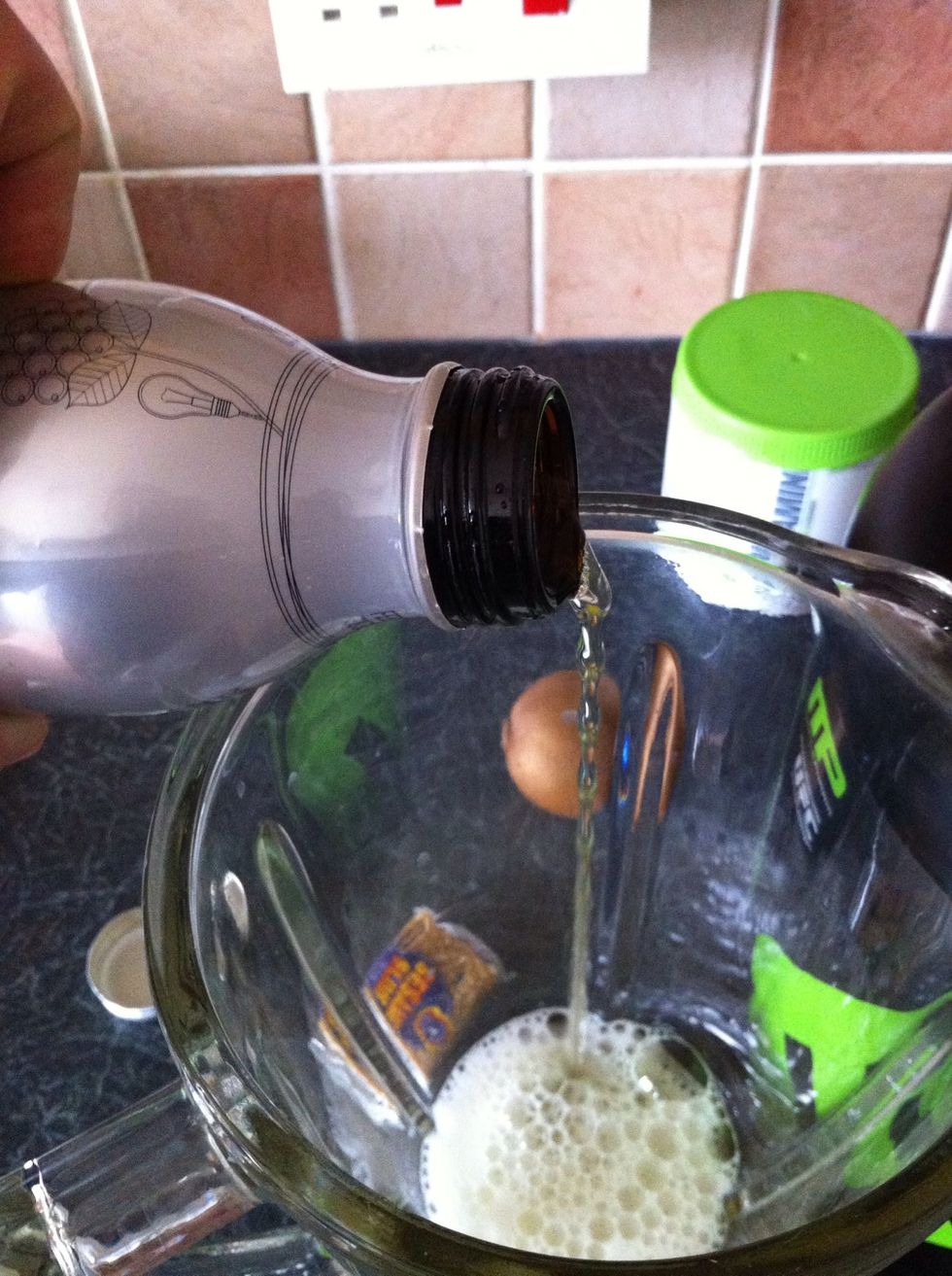 Empty one bottle of purdeys