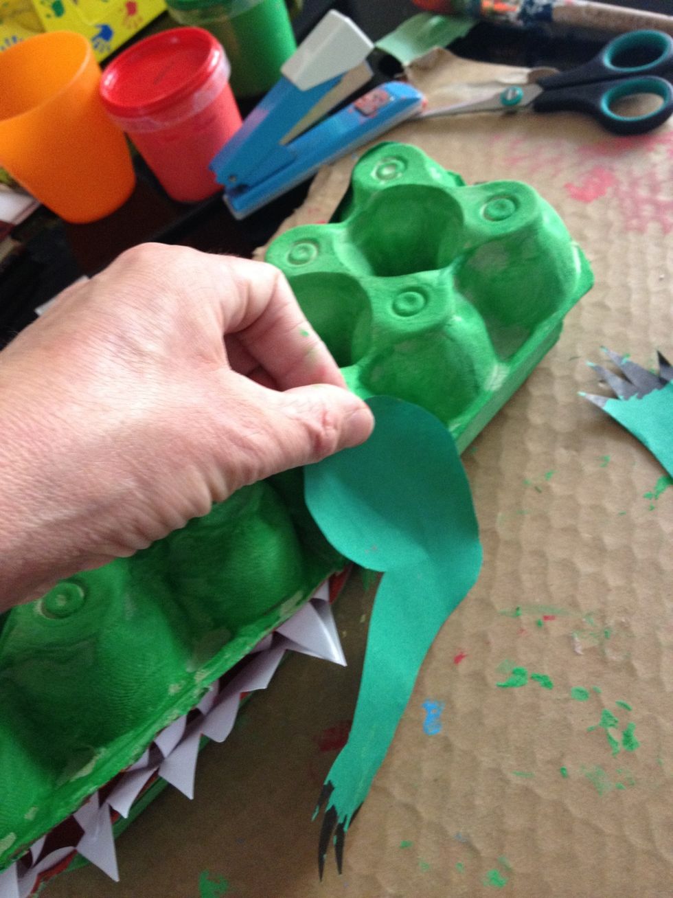 En plak de poten aan het lijf