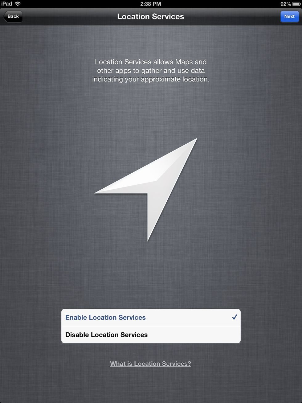 Enable Location Services. It will help you find your device when it ends up under the couch.