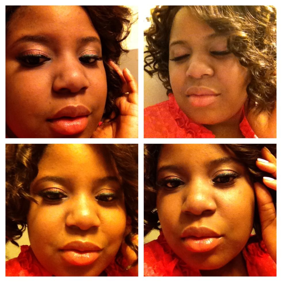 End product! Please like if you liked and if you do this look please take pics and send them to me. I would love to see Follow me! More tutorials coming soon Thanks for watching \ud83d\udc8b