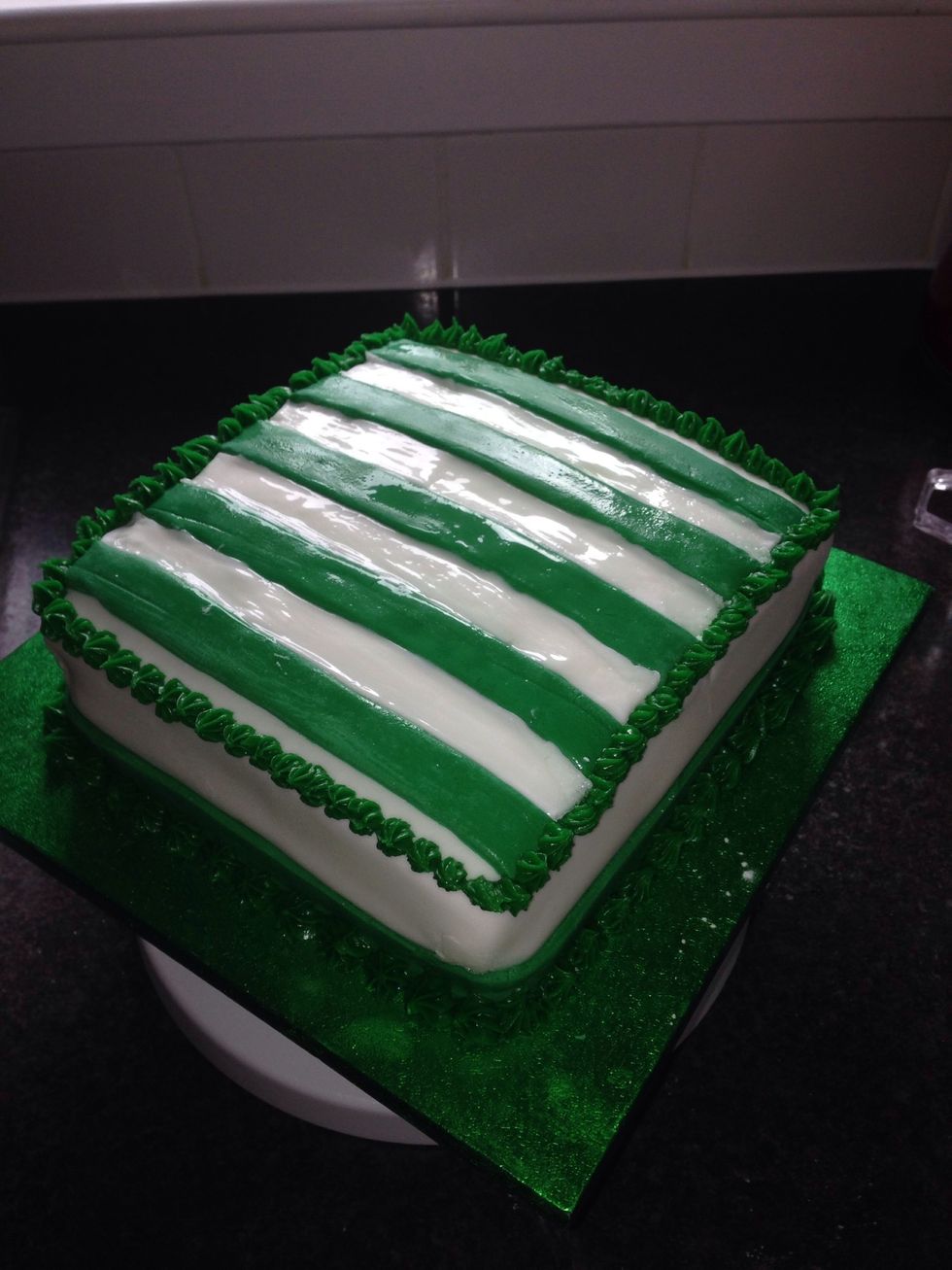 End result after adding the icing